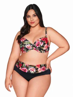 PLAVKOVÁ PODPRSENKA SK 219 KVETINOVÁ MAXI