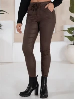 Dámské kalhoty hnědé Dstreet model 21971919 - FashionStreet