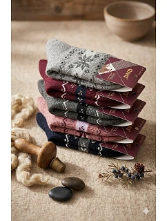 WiK GNG 003 dámske angorské ponožky 952 35-42