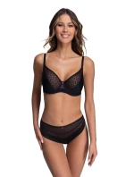 Dámská podprsenka 2103 model 20214214 black - Ava Dámská podprsenka 2103 model 20214214 black - Ava