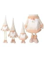 ZLATÉ MEDVEDE NA TELESKOPICKÝCH NOHÁCH 30X18X100CM ZLATÉ