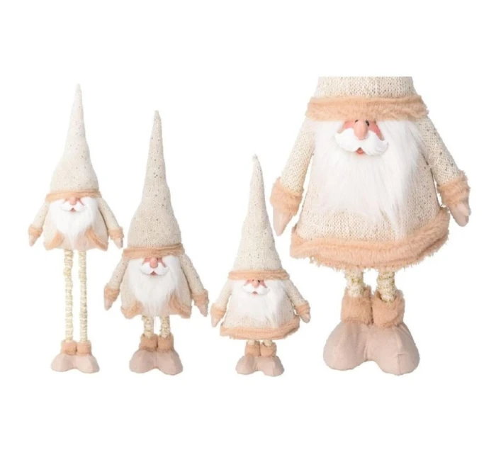 ZLATÉ MEDVEDE NA TELESKOPICKÝCH NOHÁCH 30X18X100CM ZLATÉ