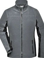 Daiber JN 841 Dámska pracovná bunda z mikrofleecu – Strong 02.0841 carbon/black