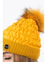 Čepice model 18743584 hořčice - K-Fashion