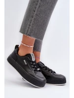 Dámské tenisky na platformě Big Star model 21654863 černé - Big Star Shoes