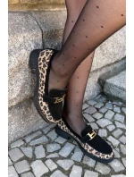 Semišové Dámské Mokasíny Černé model 21691292 - VINCEZA