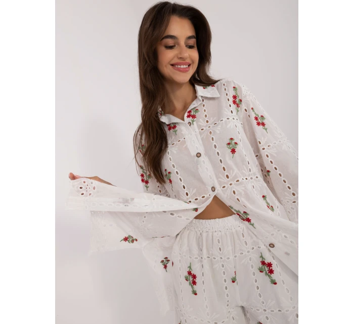 Komplet LK KMPL 509731.92 biało czerwony