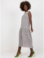 Šaty LK SK 506986 1.89 biela a čierna Šaty LK SK 506986 1.89 biela a čierna