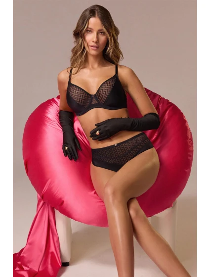 Dámska maxi podprsenka Innesa 2103 Black - AVA Dámska maxi podprsenka Innesa 2103 Black - AVA