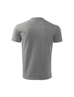 Malfini Heavy New Free M MLI-F3712 tmavo šedé melanžové tričko