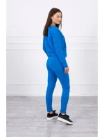 model 18744795 modrá tepláková souprava - K-Fashion model 18744795 modrá tepláková souprava - K-Fashion