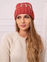 Dámska čiapka Selena K384 červená