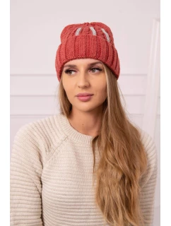 Dámská čepice Selena model 18752223 červená - K-Fashion