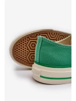 Niskie Trampki Damskie Big Star NN274268 Zielone