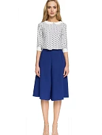 Dámska nohavicová sukňa S041 Kráľovská modrá - Stylove