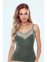 Dámska košeľa Karina Khaki Green - Eldar Dámska košeľa Karina Khaki Green - Eldar