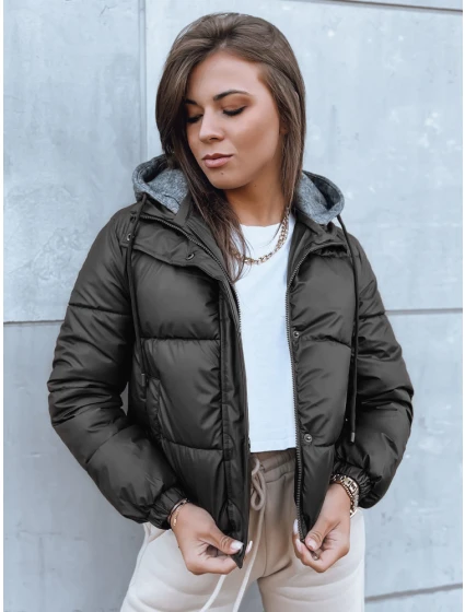 Dámská prošívaná bunda černá Dstreet model 21971056 - FashionStreet