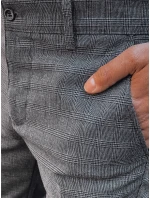 Pánske tmavosivé nohavice FashionStreet UX4390