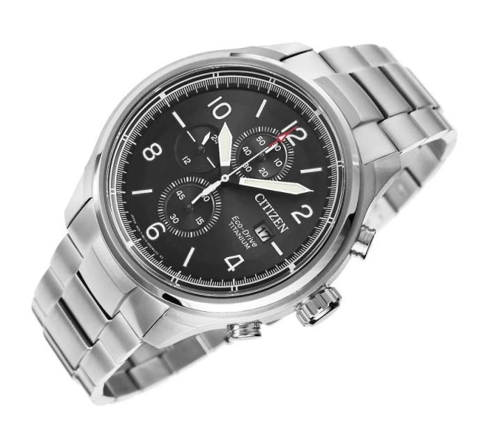 CITIZEN Super Titanium Eco-Drive Pánske hodinky CA0810-88E + BOX CITIZEN Super Titanium Eco-Drive Pánske hodinky CA0810-88E + BOX
