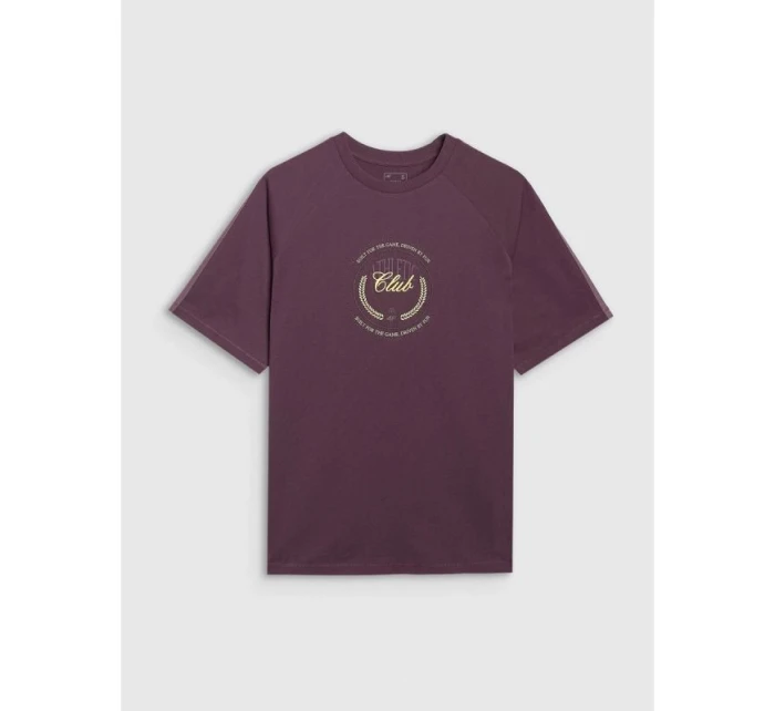 Dámské tričko oversize s potiskem model 21816645 - 4F Dámské tričko oversize s potiskem model 21816645 - 4F