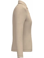 K 244 Dámské piqué polo s dlouhým rukávem model 22507052 light sand - Kariban K 244 Dámské piqué polo s dlouhým rukávem model 22507052 light sand - Kariban