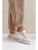 Niskie Tenisówki Trampki Damskie Beżowe Eezore