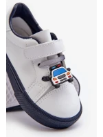 Detské tenisky Tenisky so špendlíkom, biele a námornícke Pennyn