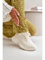 Dámske športové tenisky Beige Timoci Dámske športové tenisky Beige Timoci