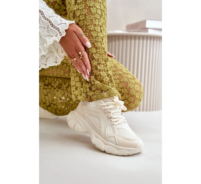 Dámske športové tenisky Beige Timoci Dámske športové tenisky Beige Timoci