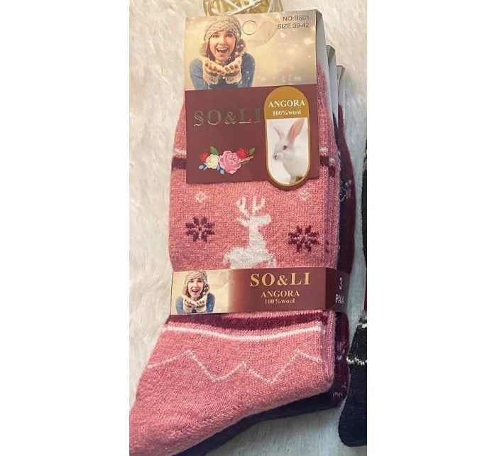 WiK 002 dámske ponožky Angora 111 35-42 WiK 002 dámske ponožky Angora 111 35-42