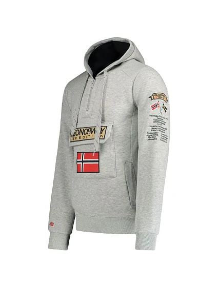 Mikina EO DB 100 M Grey pánské model 21182365 - Geographical Norway Mikina EO DB 100 M Grey pánské model 21182365 - Geographical Norway