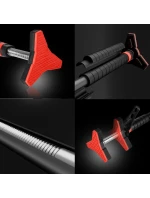 Posilňovacia tyč HMS DD401 s rovnou šírkou 98-133 cm