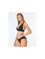 Plavková podprsenka RIP CURL Premium Surf Deep V čierna Plavková podprsenka RIP CURL Premium Surf Deep V čierna