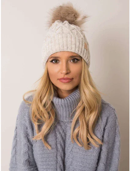 Dámska čiapka 9.74 béžová