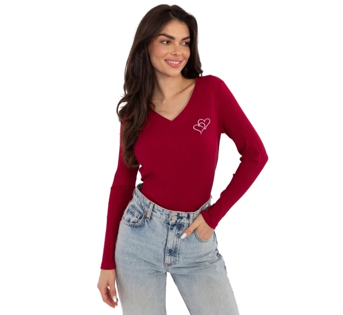 Blúzka RV BZ A1055.29P bordová