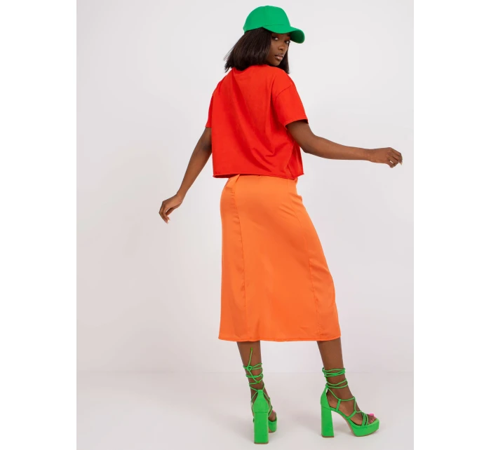 Sukňa WN SD 1705.86 oranžová