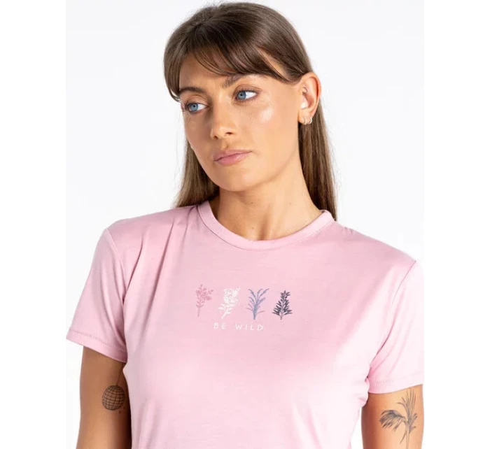 Dámske tričko DWT589 Unwind 0J3 ružové - Dare2B