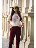 model 21319557 BLOUSE - OFF PINK