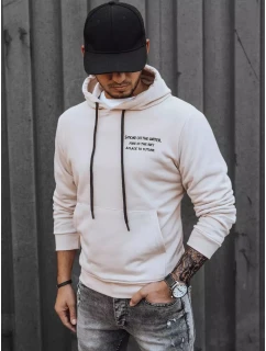 FashionStreet ecru pánska mikina BX5461