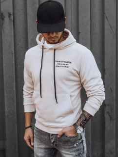 Pánská mikina v barvě ecru Dstreet model 21966799 - FashionStreet