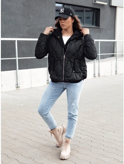 dámská zimní bunda černá Dstreet model 21979200 - FashionStreet dámská zimní bunda černá Dstreet model 21979200 - FashionStreet