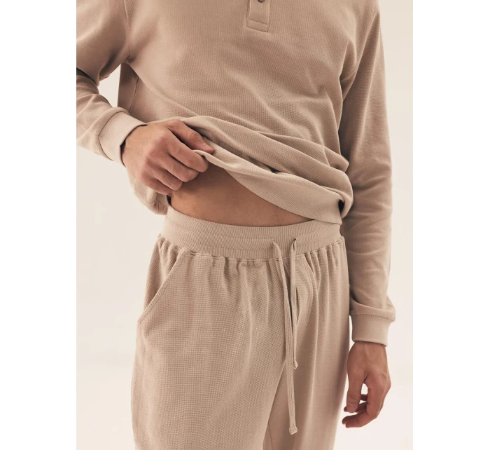 Pánské pyžamo model 20840156 Desert dł/r M3XL - Henderson Pánské pyžamo model 20840156 Desert dł/r M3XL - Henderson