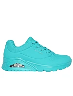 Dámska športová obuv Skechers Uno Stand On Air tenisky green (73690-TURQ) women's