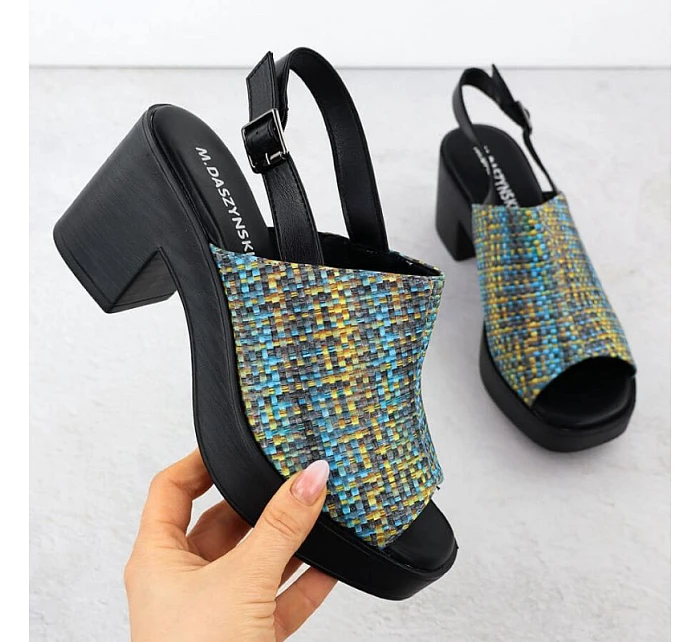 Dámske pletené sandále M.Daszynski MR23126-7