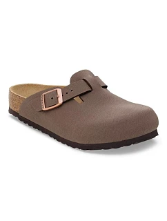 Birkenstock dreváky BOSTON KIDS BS 1030809 MOCCA (úzka šírka) detské