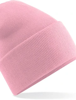 Beechfield B 40R Pletená čiapka „Original“ s dlhým lemom 53.040R dusky pink