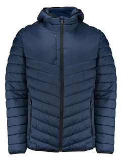 Cutter & Buck Mount Adams Jacket Men Pánska prešívaná bunda 68.1474 tmavomodrá