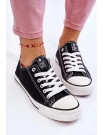 Dámské klasické tenisky černé a bílé model 21607880 - EVENTO