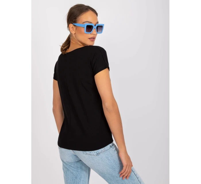 Tričko RV TS 4832.12P čierna Tričko RV TS 4832.12P čierna