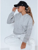 Dámska mikina BASIC sivá BY0155 Dámska mikina BASIC sivá BY0155